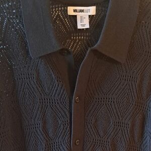 NWT William Rast Black Knit Top